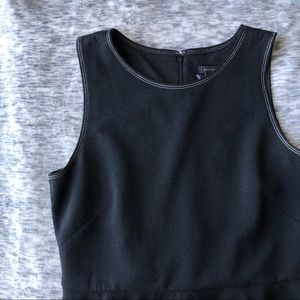 Ann Taylor Black Peplum Dress